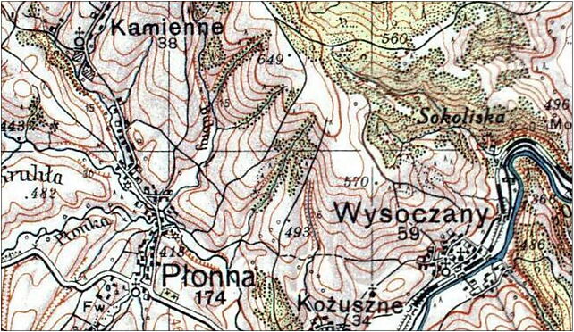 Linia Plonna Kozuszne 1930, Mokre, Mokre 38-542 - Zdjęcia