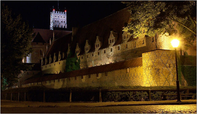 Malbork - Zamek nocą 2, Starościńska, Malbork 82-200 - Zdjęcia