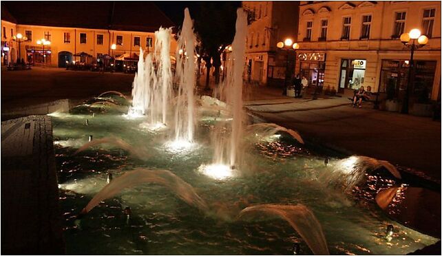 Mikołów-Fontanna nocą-2007, Rynek 16, Mikołów 43-190 - Zdjęcia