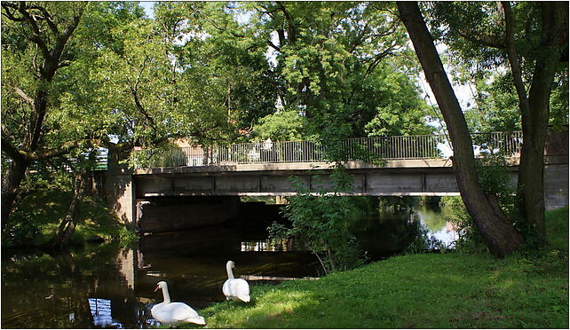 Mlynowka Trzebiatow bridge Dworcowa Street 2009-07, Dworcowa 13 72-320 - Zdjęcia