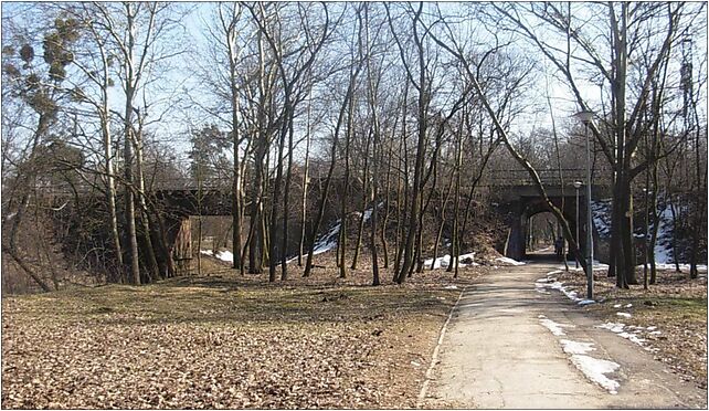 Most kolejowy nad starym kanałem 1, Nakielska, Bydgoszcz od 85-219 do 85-391 - Zdjęcia