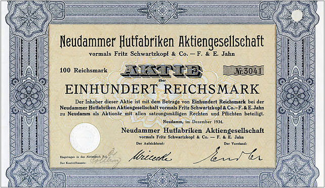 Neudammer Hutfabriken Aktiengesellschaft 1934, Mickiewicza Adama 2 74-400 - Zdjęcia