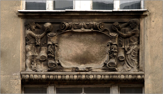 Piramowicza 6 st., tenement house detail 01, Łódź, Łódź 90-254 - Zdjęcia