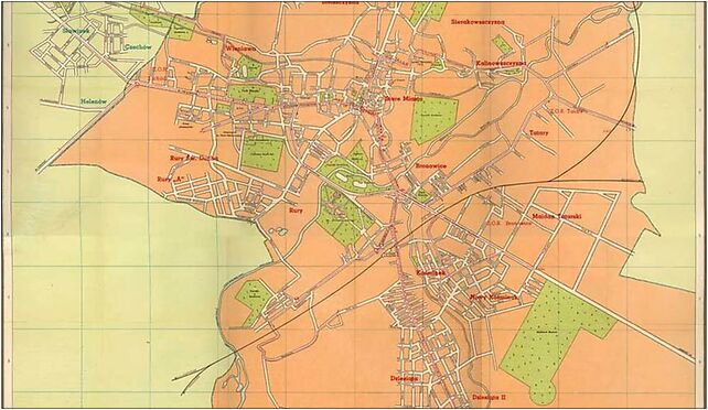 Plan Lublina z 1957 roku, Archidiakońska 1, Lublin 20-113 - Zdjęcia