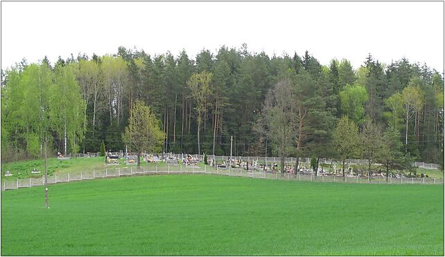 Podlaskie - Dobrzyniewo Duże - Kopisk - Cmentarz - v-SW, Kopisk 16-002 - Zdjęcia