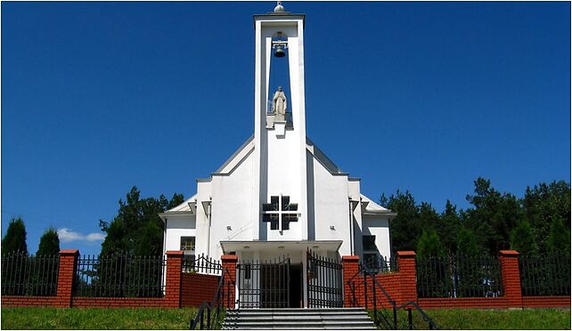Podlaskie - Dobrzyniewo Duze - Kozince - Kaplica - front, Kozińce 16-002 - Zdjęcia
