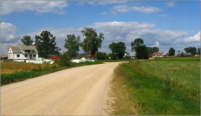 Podlaskie - Knyszyn - Grady - droga, Grądy, Grądy 19-120 - Zdjęcia