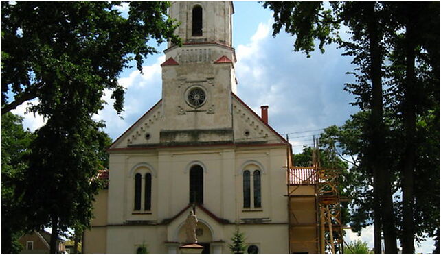 Podlaskie - Knyszyn - Knyszyn - kosciol pw. sw Jana Apostola i Ewangelisty - front 19-120 - Zdjęcia