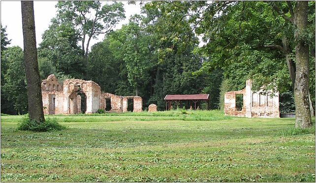 Podlaskie - Michałowo - Hieronimowo - Pałac - Ruiny - W 16-050 - Zdjęcia