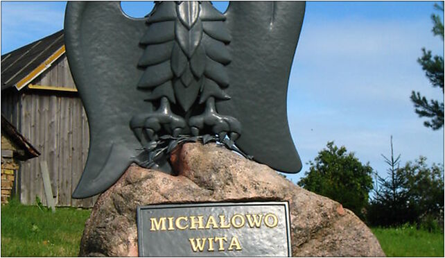Podlaskie - Michalowo - Michalowo - Grodecka - entrance ornament 16-050 - Zdjęcia