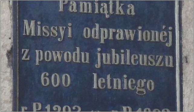POL Goleszów Kościół Michała Archanioła tabliczka, Goleszów 43-440 - Zdjęcia