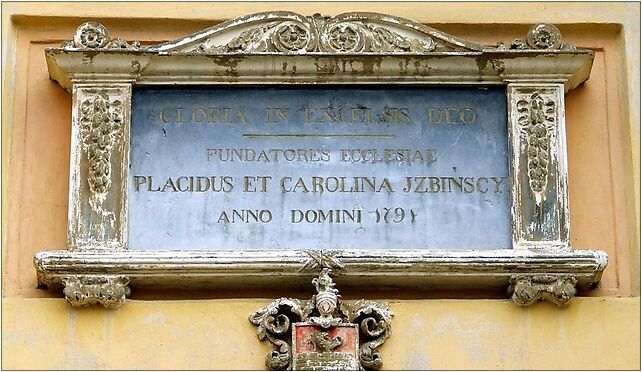 POL Zaborów tablica fundacyjna, Kościelna 1, Zaborów 05-083 - Zdjęcia