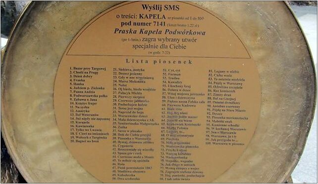 POL kapela praska2, Kłopotowskiego Ignacego, ks. 30, Warszawa 00-197 - Zdjęcia