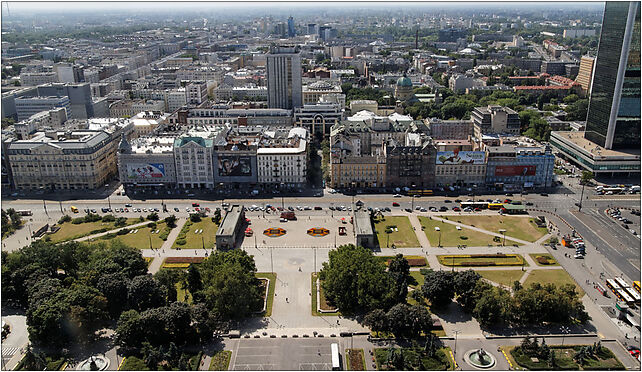 Polonia - 201007-27.jpgWarsaw - View from Palace of Culture and Science (2) 00-110 - Zdjęcia