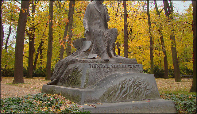 Pomnik Henryka Sienkiewicza Łazienki 03, Aleje Ujazdowskie 00-594 - Zdjęcia