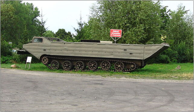 PTS amphibious transporter at the Międzyrzecz Fortification Region 66-305 - Zdjęcia