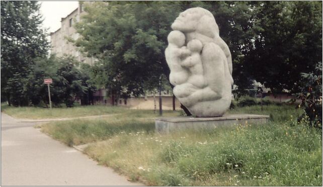 Ret rzezba01, Aleja Wyszyńskiego Stefana, ks. kard., Łódź 94-042, 94-047, 94-048, 94-050, 94-051, 94-060 - Zdjęcia