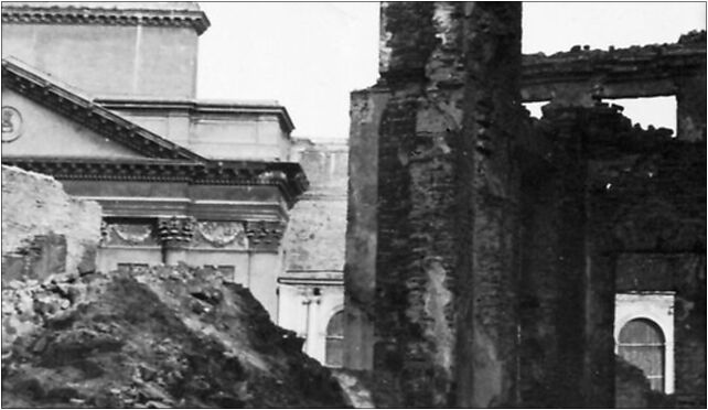 Ruins of Warsaw (1945) 6, Krakowskie Przedmieście 71, Warszawa 00-071 - Zdjęcia