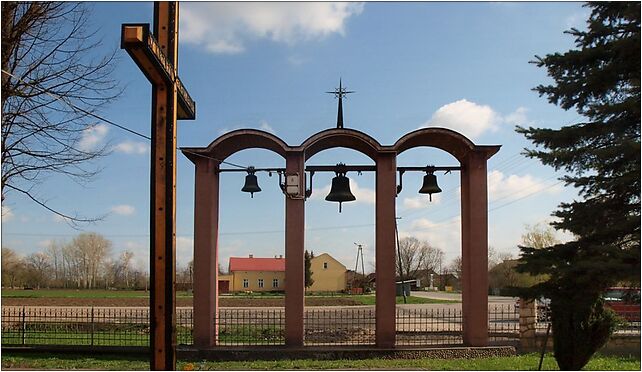 Samocice, parish church of St. Bartholomew, belfry, Samocice 33-220 - Zdjęcia