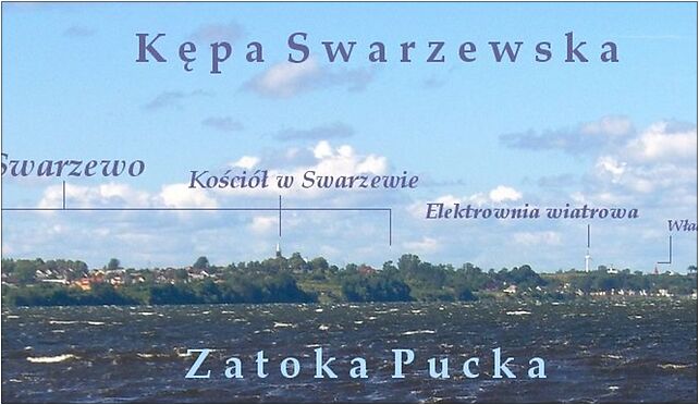 Sawrzewo - widok od strony Zatoki Puckiejjj, 216, Swarzewo 84-100 - Zdjęcia