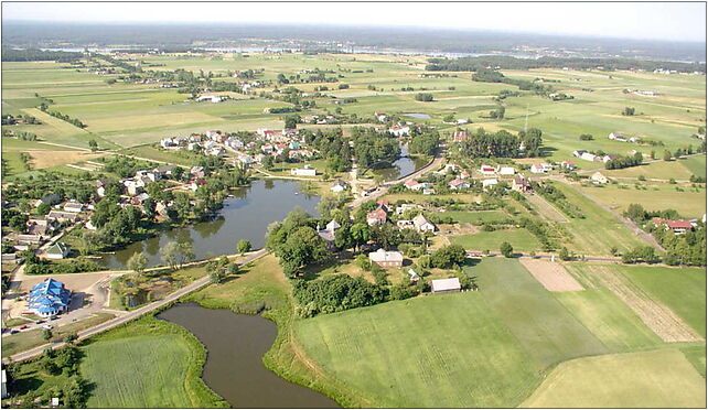 Siecień, Murzynowo, Wisła-aerial photo, Siecień, Siecień 09-413 - Zdjęcia