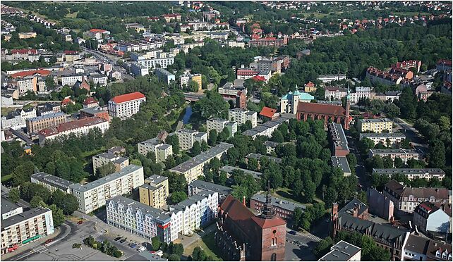 Slupsk Aerial - Downtown IMG 6351 1600x1067, Filmowa 1, Słupsk 76-200 - Zdjęcia