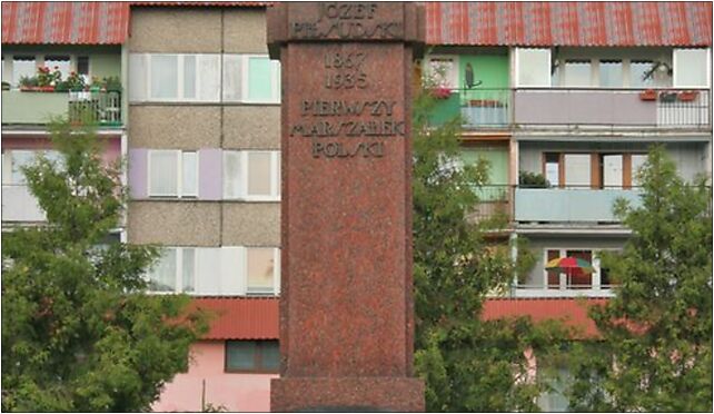 Sokółka - Piłsudski monument 01, Piłsudskiego Józefa, marsz. 16-100 - Zdjęcia