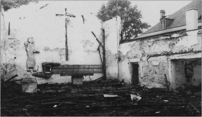 Spalony kościół Chrystusa Dobrego Pasterza w Chropaczowie 41-608 - Zdjęcia