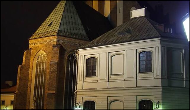 St John Cathedral in Warsaw at night, Kanonia 16/18, Warszawa 00-278 - Zdjęcia
