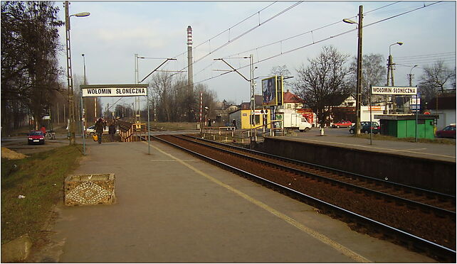 Stacja kolejowa Wołomin Słoneczna(2), Zakładowa, Wołomin 05-200 - Zdjęcia