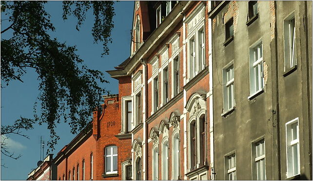 Starogard Gdański, fasády budov, Jana Sobieskiego 19 83-200 - Zdjęcia