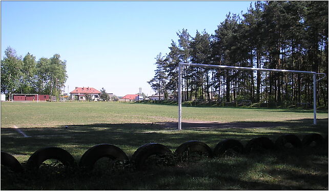 Strzebin - stadion LKS Victoria, Gajówka Lipowiec - Zdjęcia