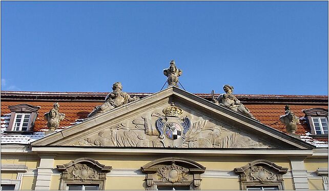 Szczecin Palac Sejmu Stanow Pomorskich tympanon, Staromłyńska 1 70-561 - Zdjęcia