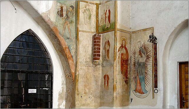Szczecin kosciol sw Jana Ewangelisty polichromie, Świętego Ducha 9 70-205 - Zdjęcia