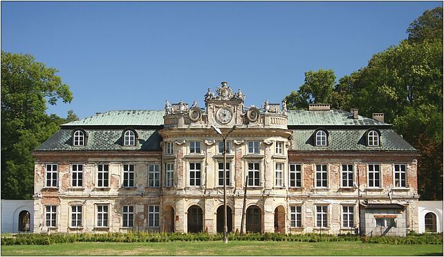 Szczekociny pałac Dębińskich 12.08.08 p. jpg, Szczekociny 42-445 - Zdjęcia