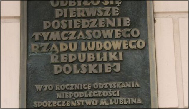 TablicaLublin, Krakowskie Przedmieście, Lublin od 20-002 do 20-076 - Zdjęcia