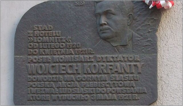 Tablica Korfanty Bytom, Gliwicka 14, Bytom 41-902 - Zdjęcia