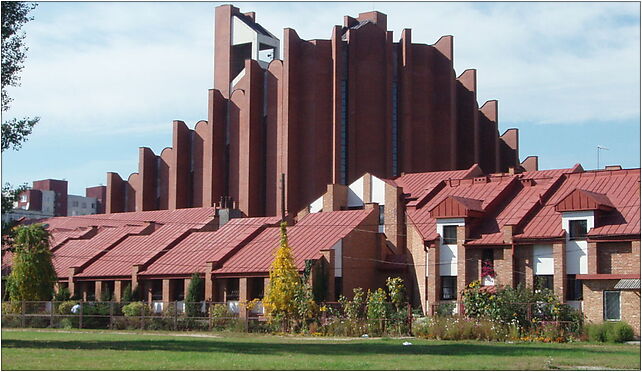 Thomas Apostle Church Warsaw from behind, Gandhi Indiry 9, Warszawa 02-776 - Zdjęcia