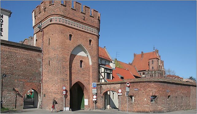 Torun brama Mostowa od str Wisly, Mostowa 2a, Toruń 87-100 - Zdjęcia