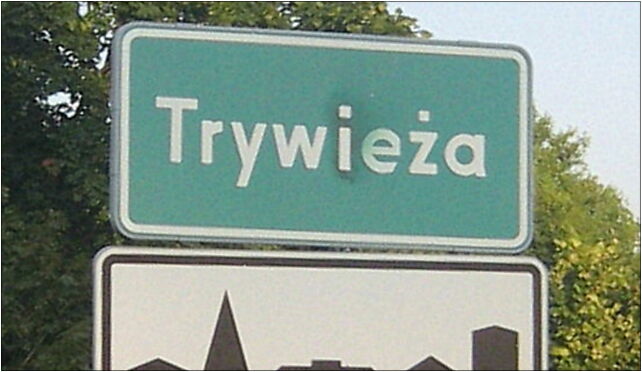 Trywieża znak, Trywieża, Trywieża 17-200 - Zdjęcia