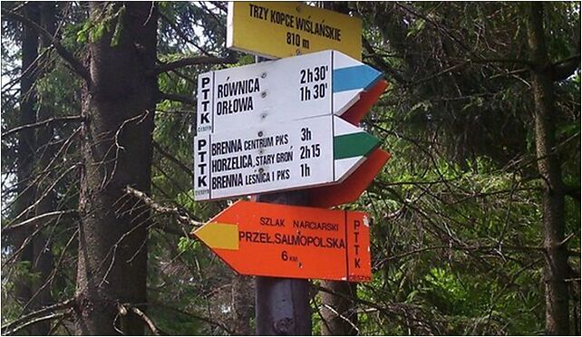 Trzy kopce wislanskie znak, Pilarzy, Brenna 43-438 - Zdjęcia