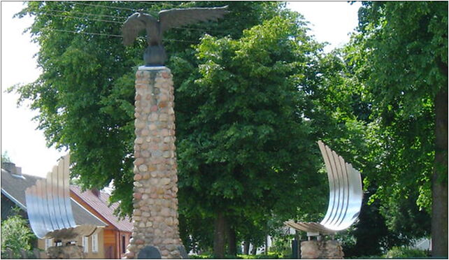 Tykocin - Pomnik Orla Bialego, 11 Listopada 8, Tykocin 16-080 - Zdjęcia