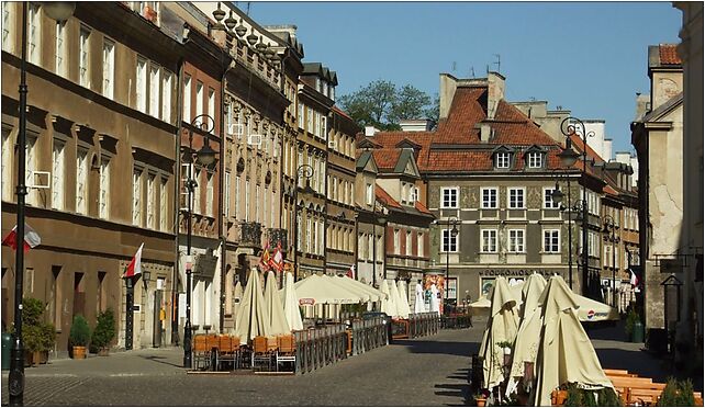 Varšava, Śródmieście, ulica Freta, ráno, Freta 2, Warszawa 00-227 - Zdjęcia