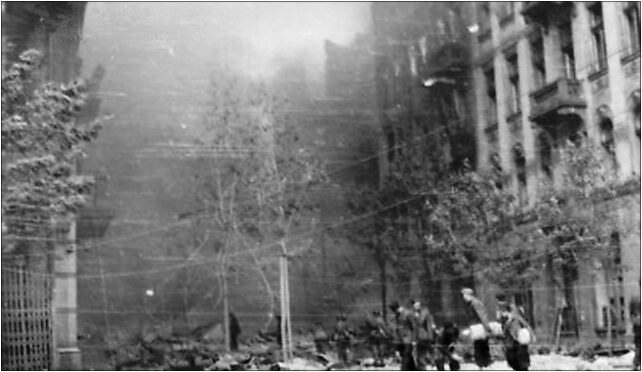 Warsaw Uprising by Lokajski - Fires on Jasna St - 3645, Jasna 7 00-007 - Zdjęcia