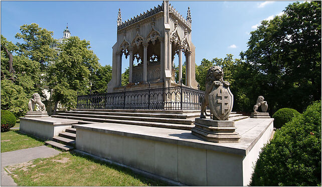 Warsaw Wilanow Potocki mausoleum, Potockiego Stanisława Kostki od 02-946 do 02-959 - Zdjęcia