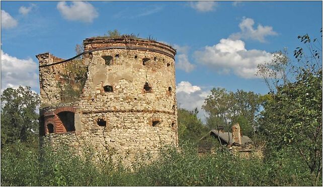 Wegierka zamek baszta1, Węgierka, Węgierka 37-560 - Zdjęcia