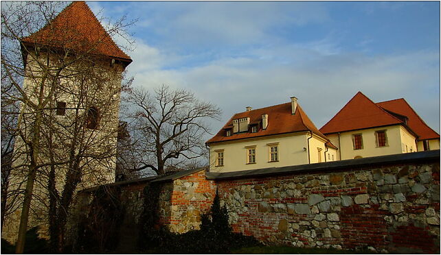 Wieliczka, věž a zeď, Dembowskiego Edwarda 2, Wieliczka 32-020 - Zdjęcia
