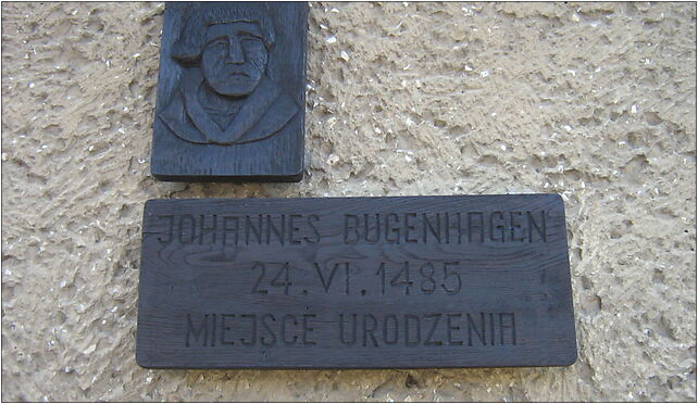 Wolin - Johannes Bugenhagen miejsce urodzenia, Rynek 6, Sułomino 72-510 - Zdjęcia