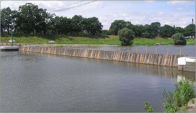 Wrocław 2010-07-25 - 192 Jaz Psie Pole stanowisko górne, Wrocław 50-305 - Zdjęcia