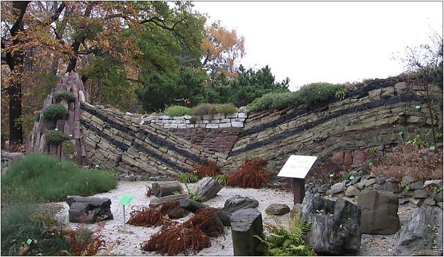 Wroclaw OgrodBotaniczny profil geologiczny Walbrzycha 1856, Wrocław 50-328 - Zdjęcia